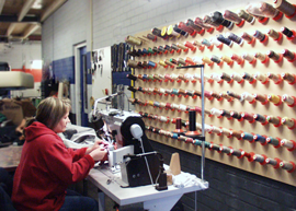 Professioneel leernaaimachine